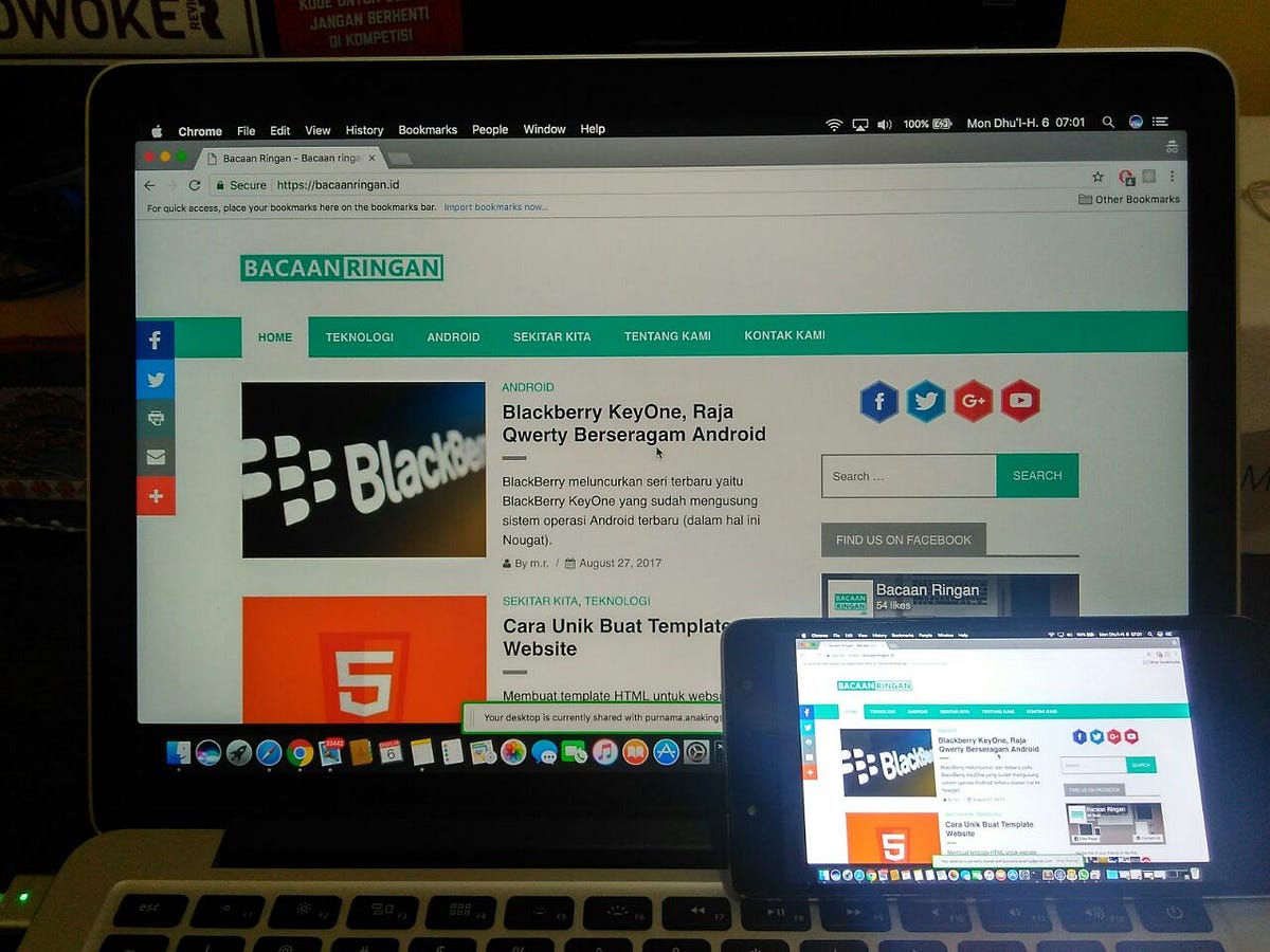 Mengendalikan Komputer dari Jarak Jauh dengan Chrome