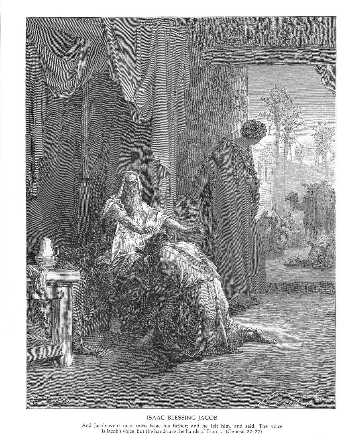 Esau and Jacob — a Stolen Blessing and a Mother’s Treachery by john