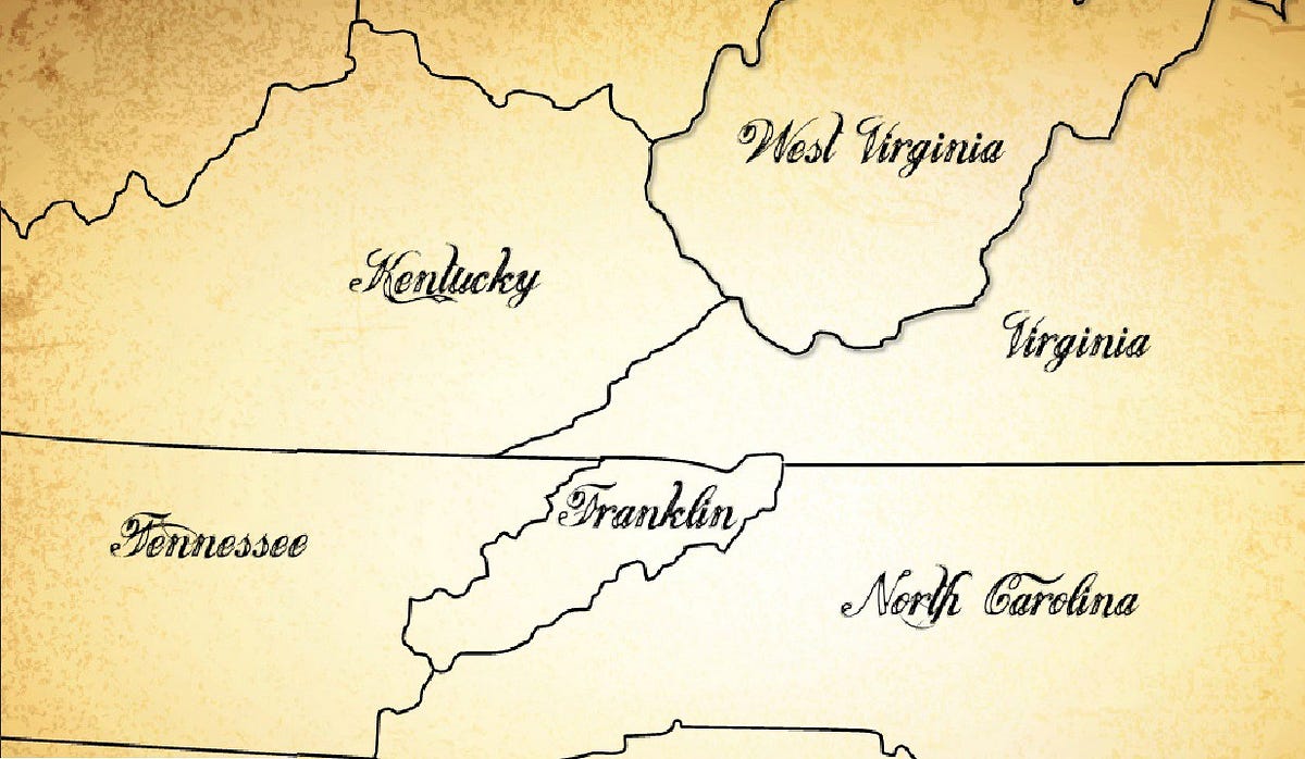 The Secession of the State of Franklin by J. William Denton The