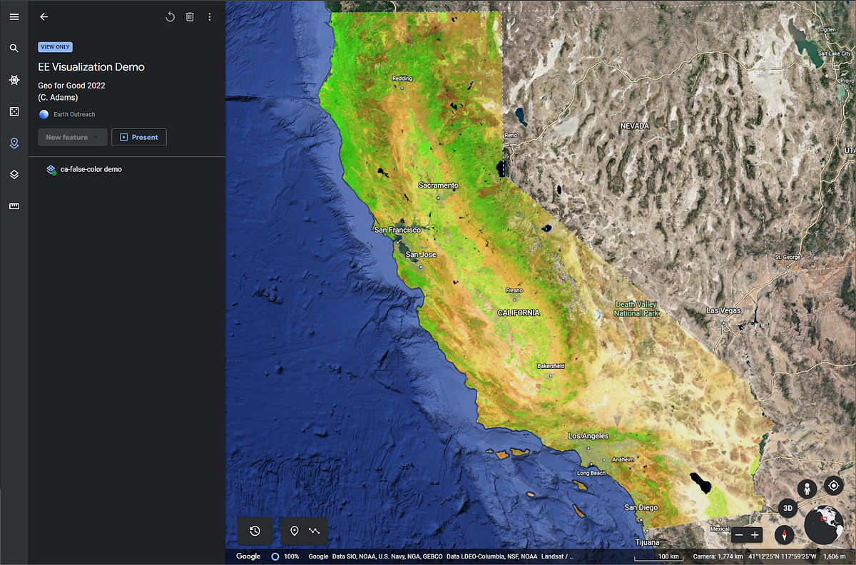 Sharing the Science Exporting Tile Overlays from Earth Engine to