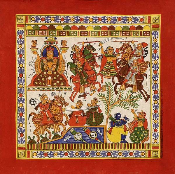Phad Paintings of Rajasthan — A Tale of Tradition, Storytelling and