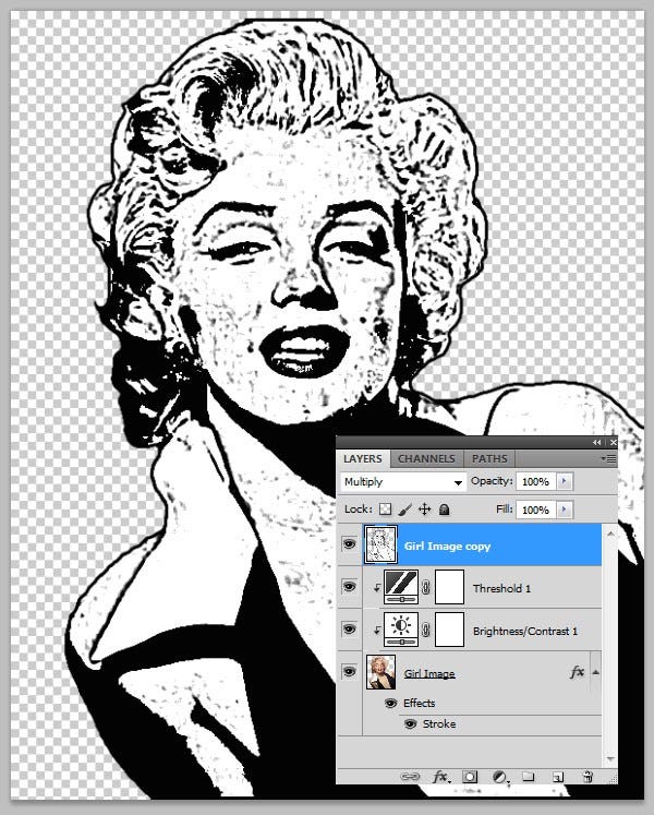 Warhol Effect in Medium