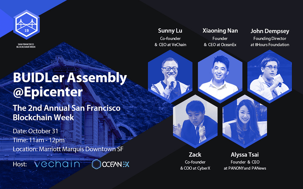 VeChain Calls For A BUIDLer Assembly During San Francisco