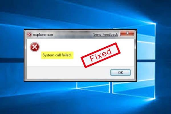 How to Fix “System call failed” Error on Windows 10? by Zaynwilder