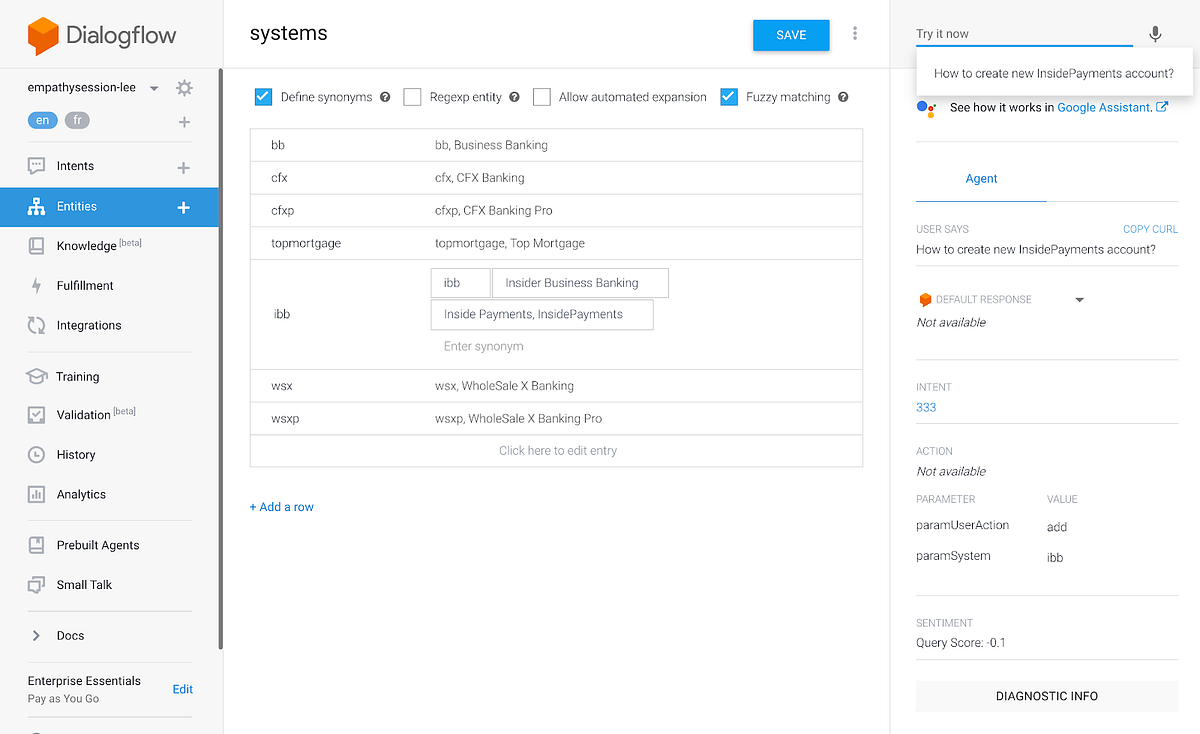 A simple solution for fetching data from a headless CMS in a Dialogflow