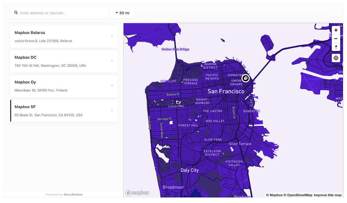 Build a Store Locator in 5 minutes with StoreRocket and