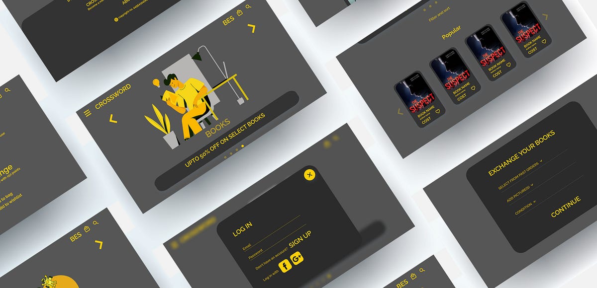 Crossword Bookstore Redesign UX Study by Nikhil Kamath UX Diaries