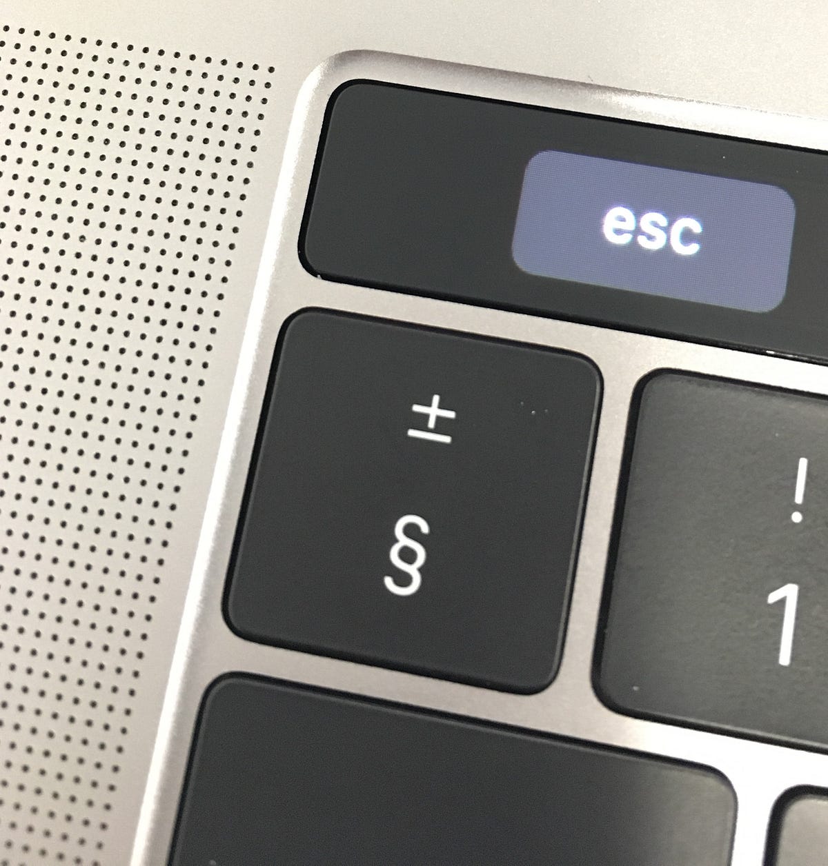 Macbook Pro Touchbar Fix for a Hardware Escape Key by Andrew Phillipo