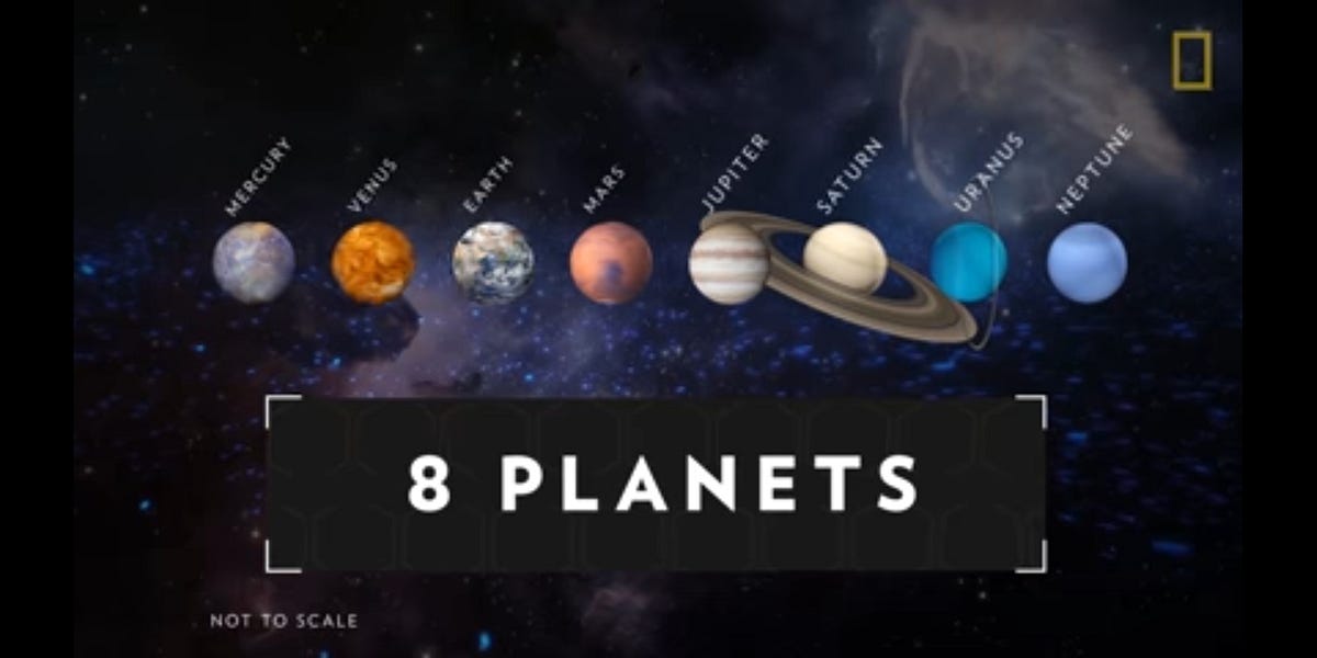 Know Our Solar Family. Why Are Only the Eight