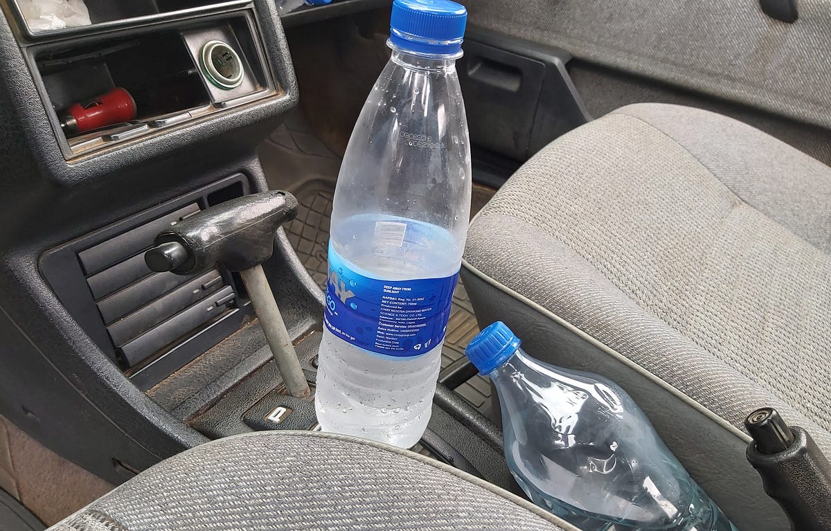 Did You Know That Leaving Bottled Water in Your Car can be Risky? by