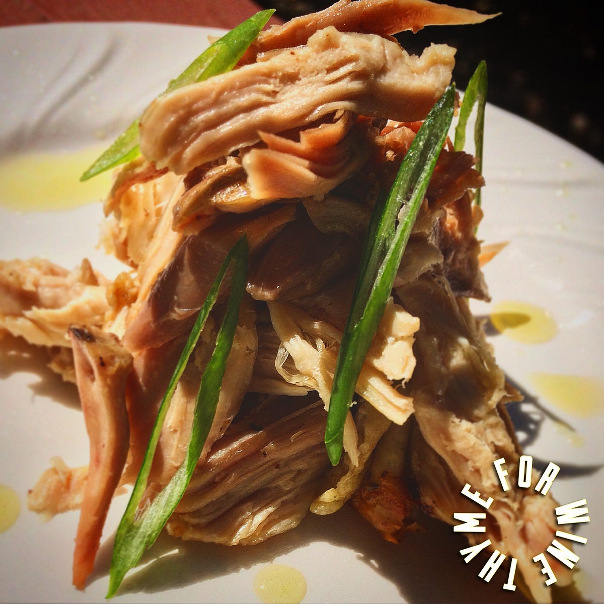 Sous vide Chicken Confit. 2 pcs bone in chicken by Thyme For Wine Medium