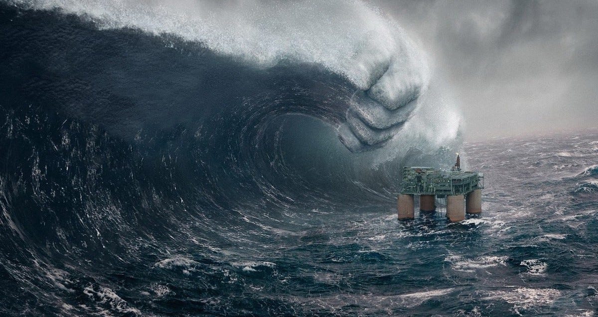 Oil. A Perfect Storm. The original post was published on