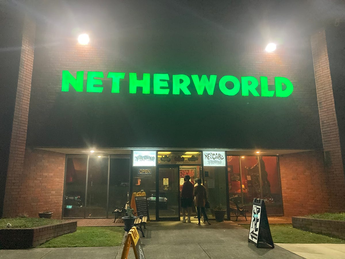 Netherworld Haunted House. Last night (9/26/2020) my husband… by Just