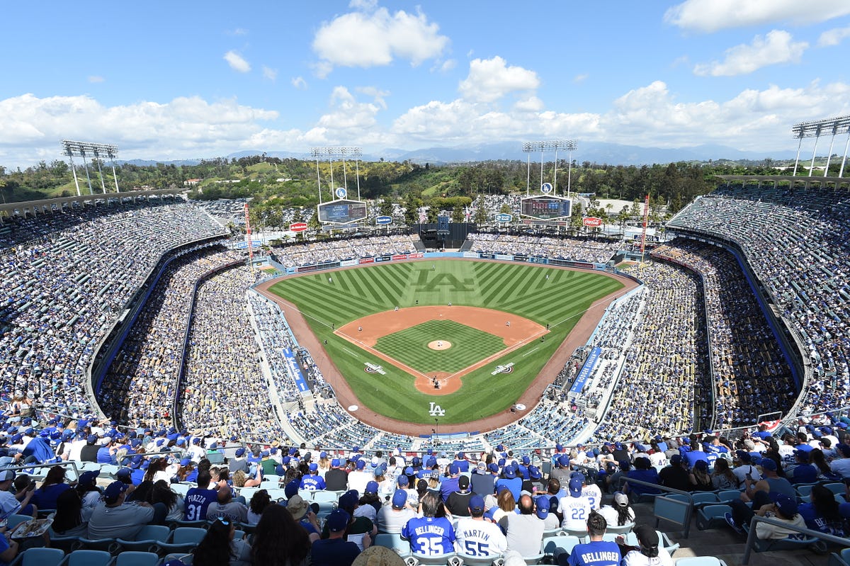 Dodgers’ 2020 schedule announced. Season starts at home March 26; NL
