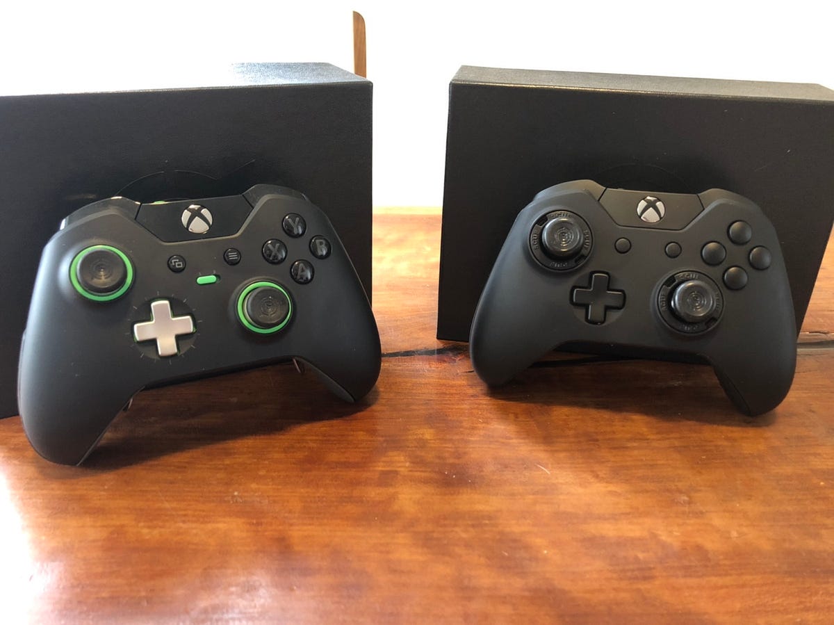 Scuf Xbox One Elite vs. Scuf Infinity One Controllers by Brett C