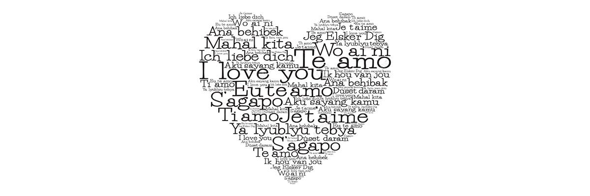 Dile “Te amo” en 59 Idiomas diferentes by Flores y