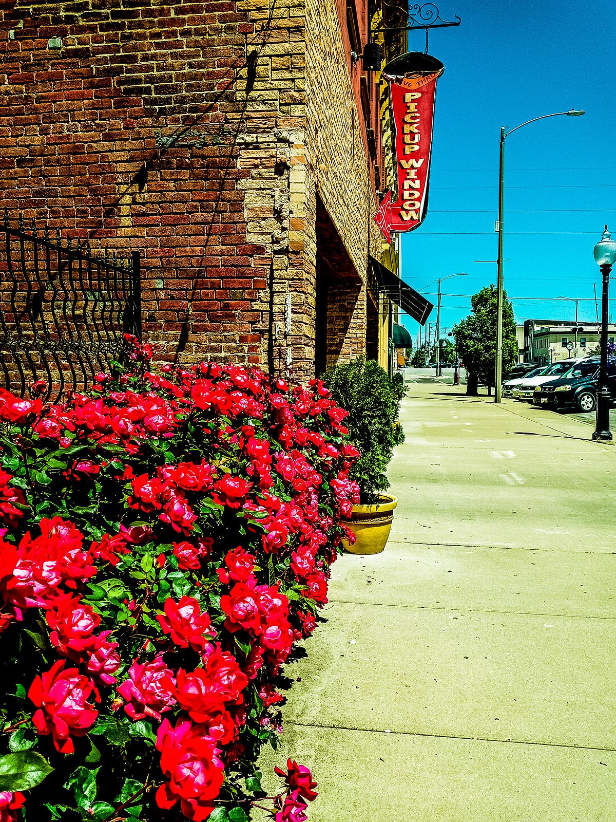 Small Town Charm. One sunny afternoon I took a walk down… by Alicia