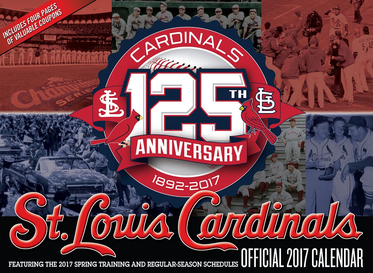 St. Louis Cardinals Calendar Fundraiser 202020 Paul Smith