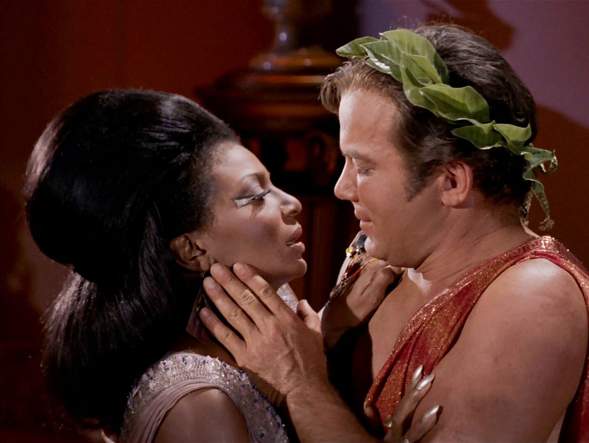 Star Trek’s interracial kiss the Deep South almost never saw