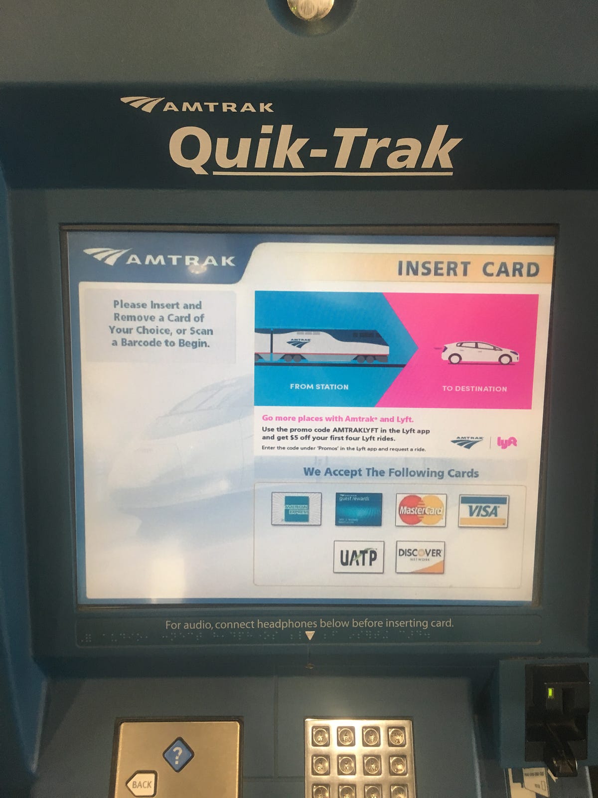 Rethinking the Station Kiosk. Improving Amtrak Passenger Experience