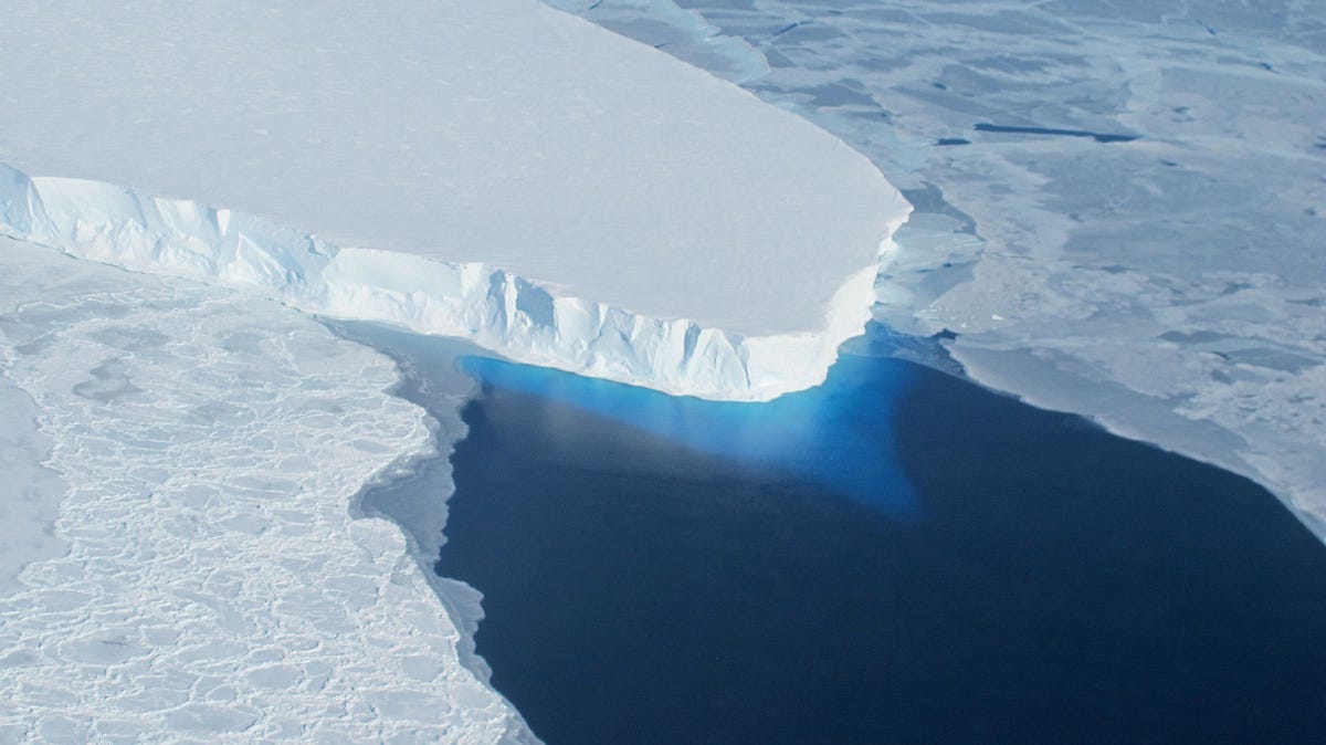 A glacier the size of half of Germany is melting at a rapid pace — what