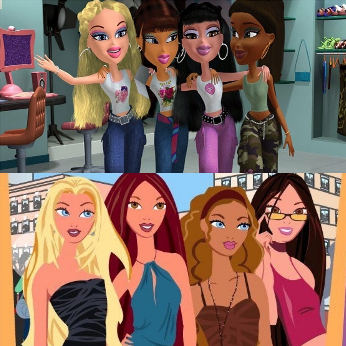 Bratz VS My Scene Dolls. The 2 Dolls from Mattel you played with… by