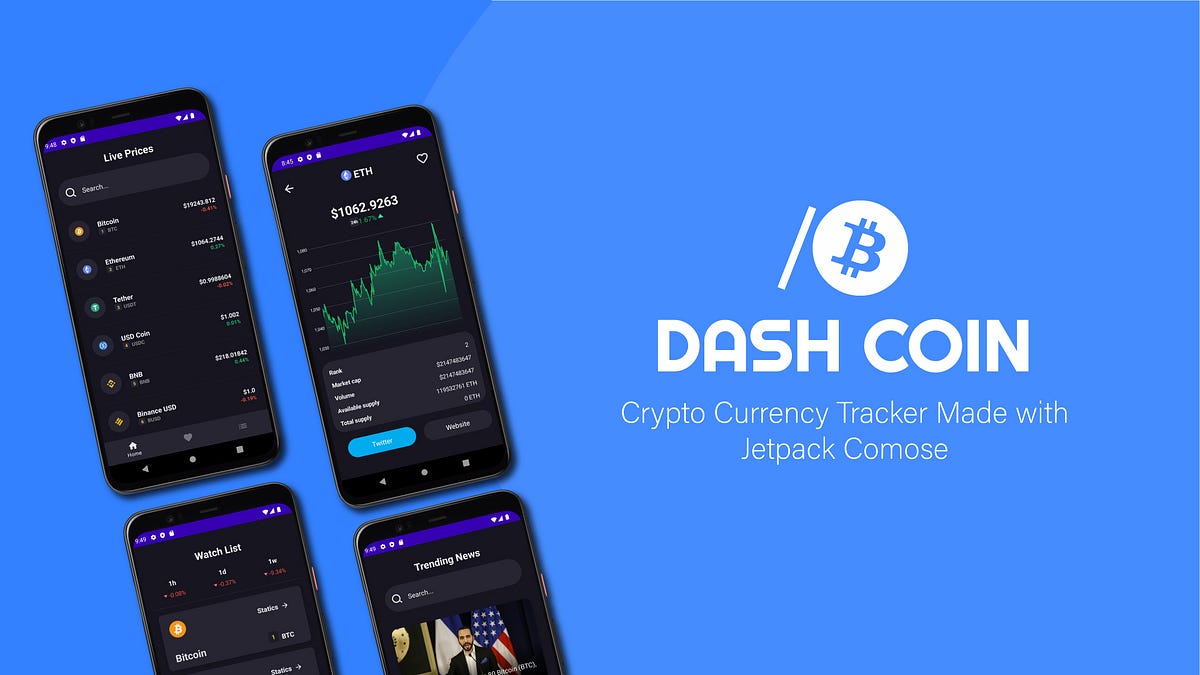Crypto currency tracker with jetpack compose & clean architecture by
