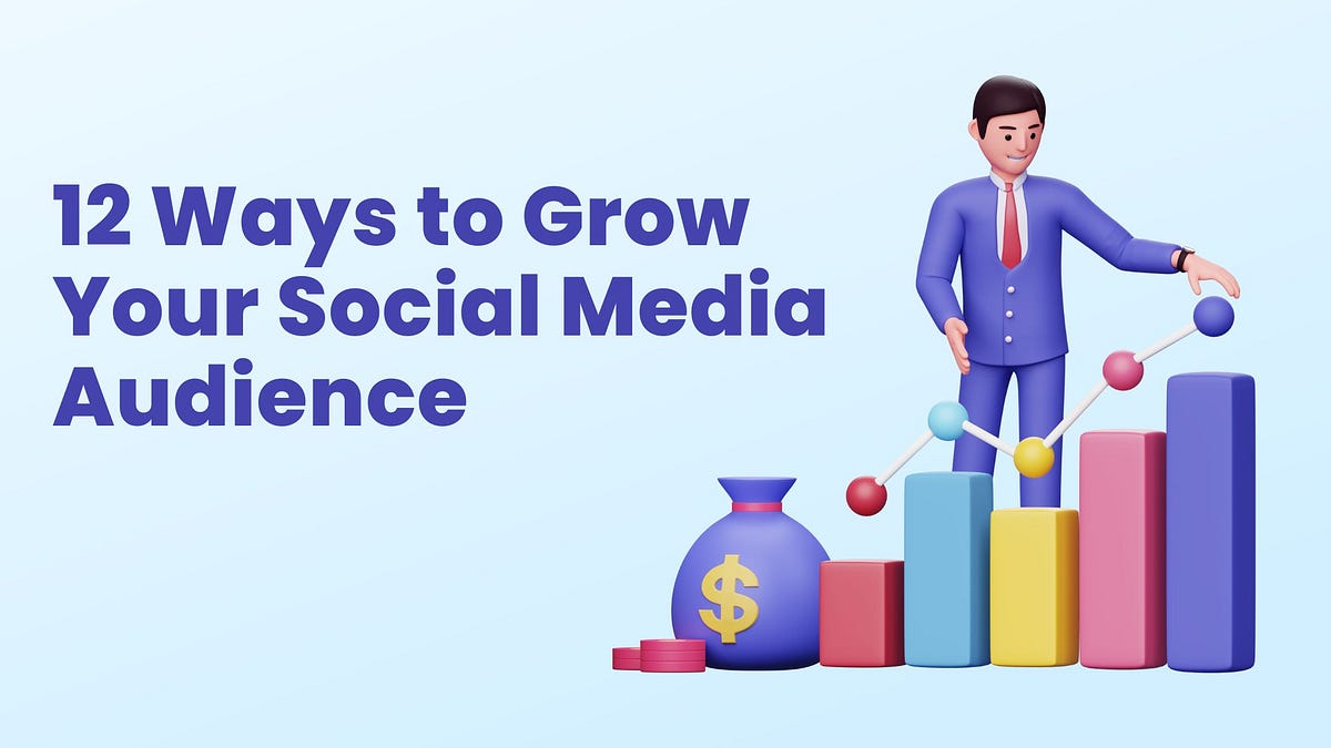 12 Ways to Grow Your Social Media Audience by Riya Kapoor Geek