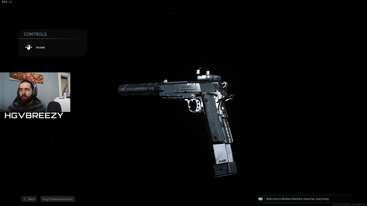 Call of Duty Modern Warfare 1911 Pistol review by HGVbreezy Medium