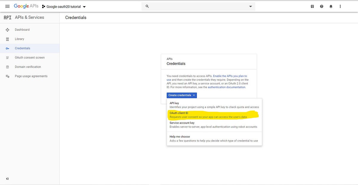 Google oauth20 using passport.js. Passport strategy for authenticating