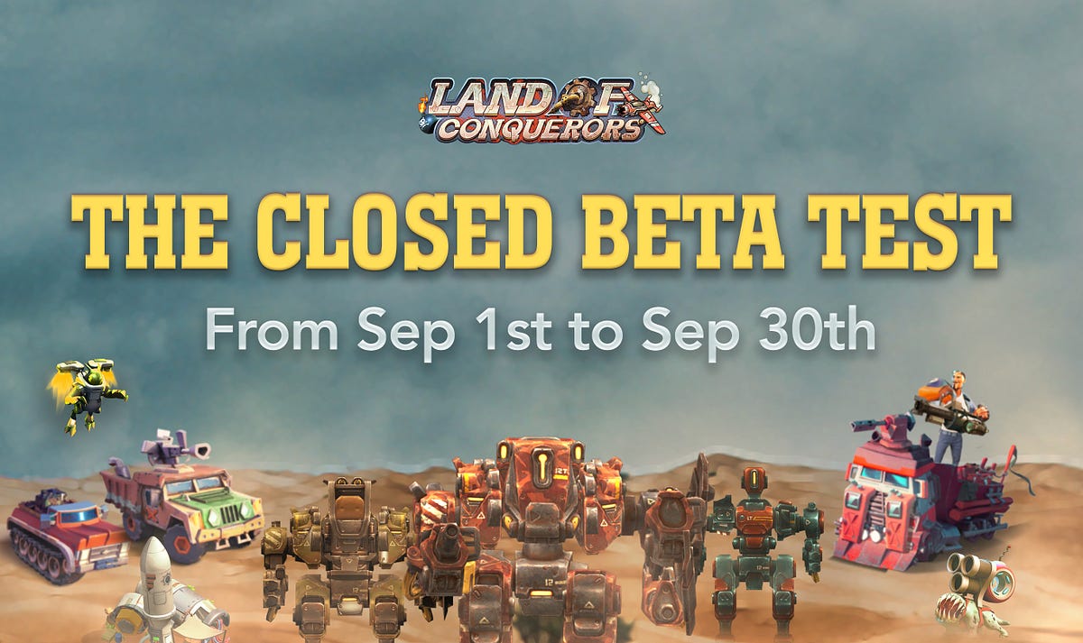 Announcement of Land of Conquest Closed Beta Test by Land Of Conquest