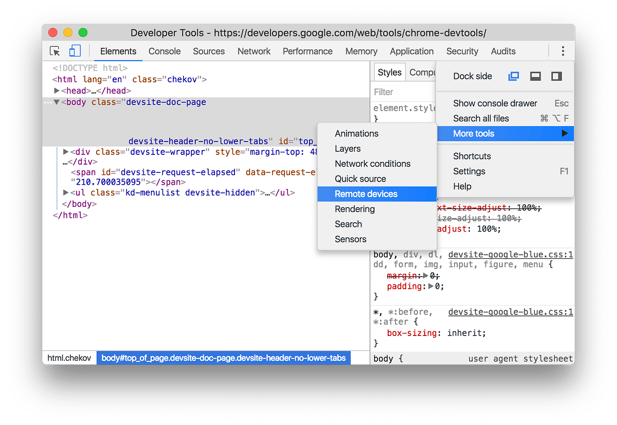 Debugging Android WebView Using Chrome Developer Tools by Danish
