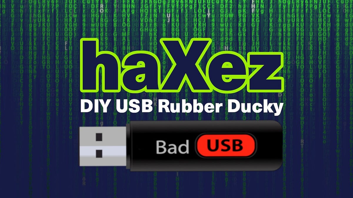 DIY USB Rubber Ducky. Building a homemade rubber ducky using… by