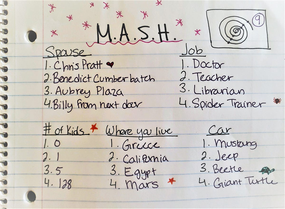 M.A.S.H. For Real Life Adult Women by Liane Houseman