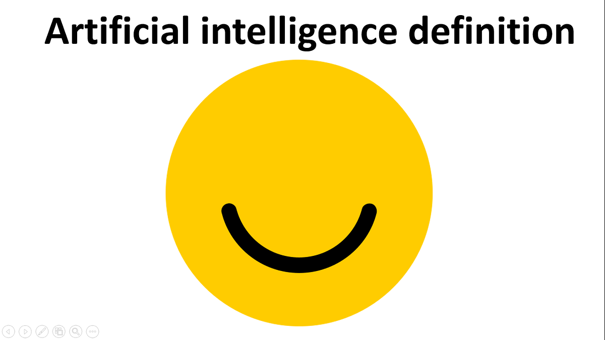 Artificial Intelligence definition by Artificial Intelligence Medium