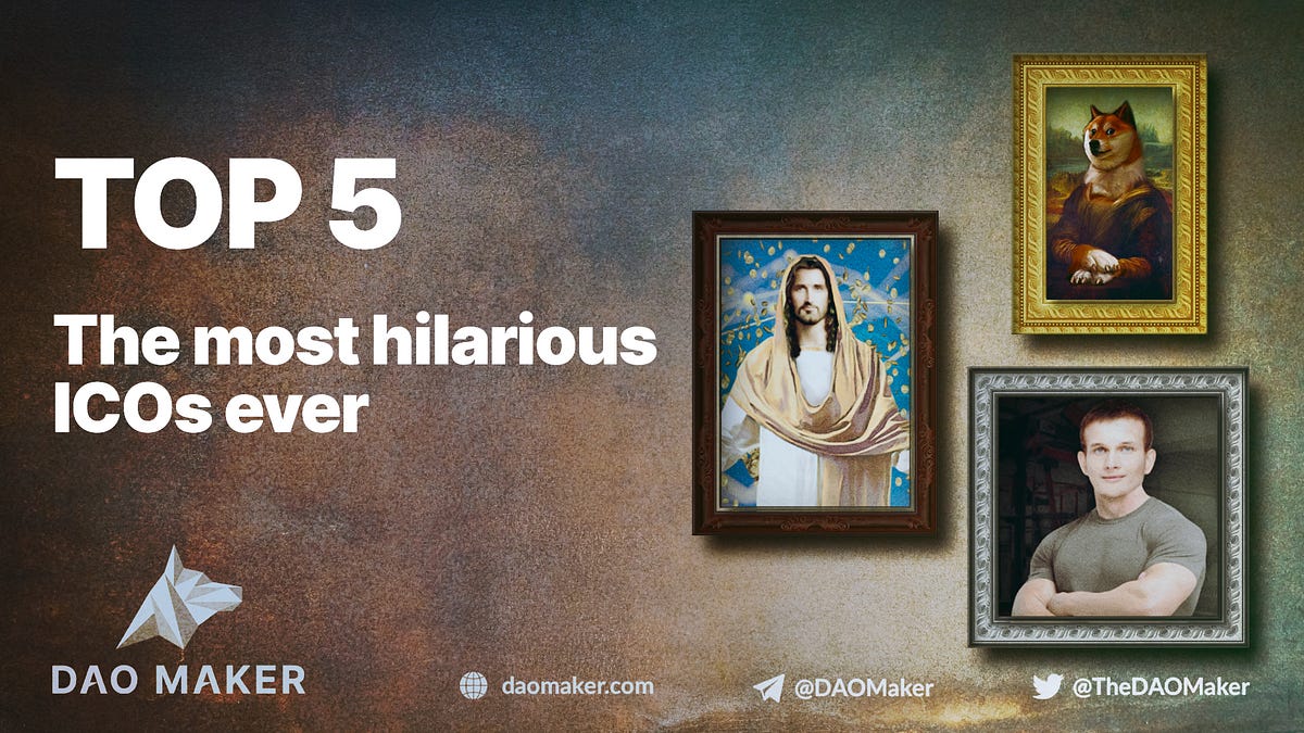 Top 5 most hilarious ICOs/meme coins ever by B. M. DAO Maker Medium