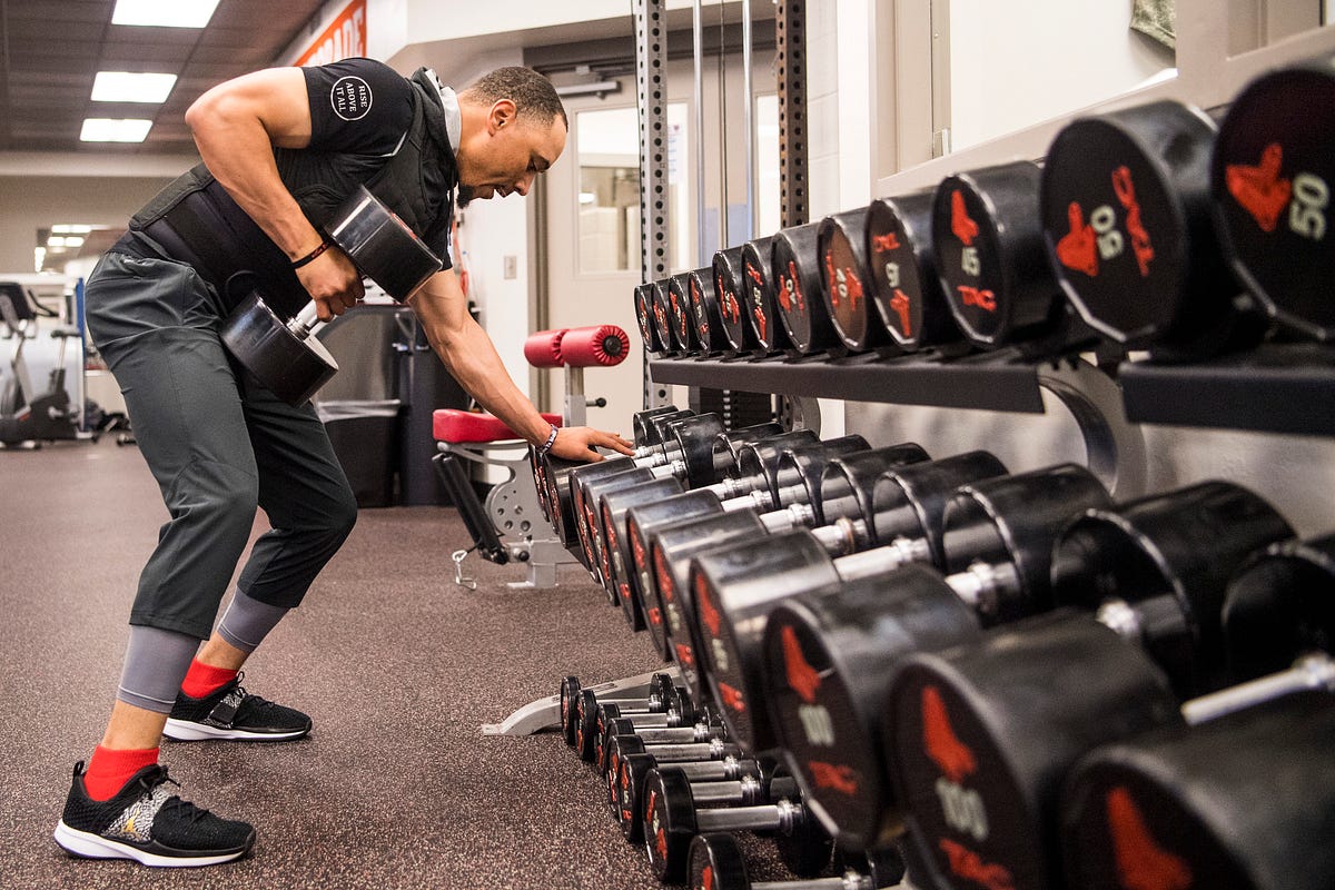 Inside the weight room with Mookie Betts Fenway Frames