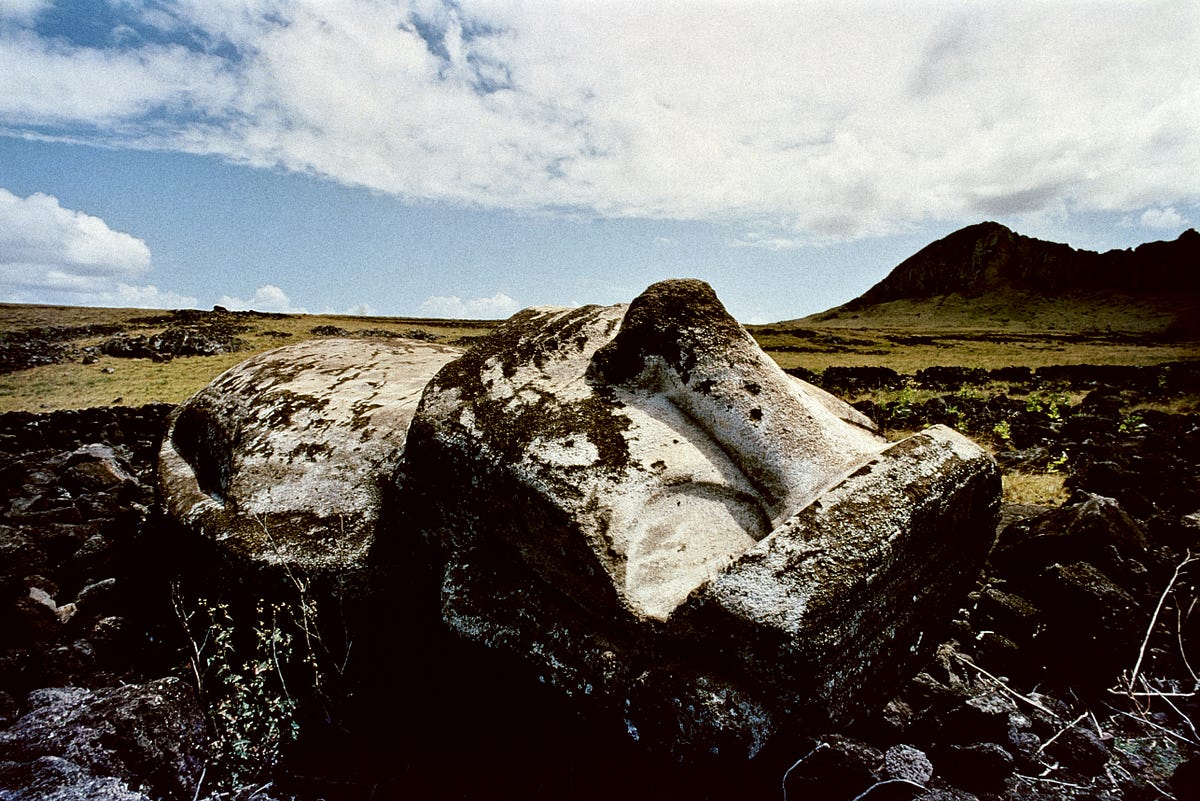 The natives of Easter Island found paradise, and then destroyed it by