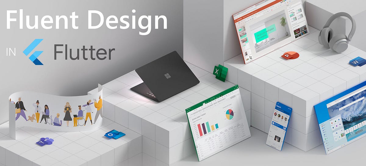 Flutter Building Beautiful Windows apps — Fluent Design Structure and