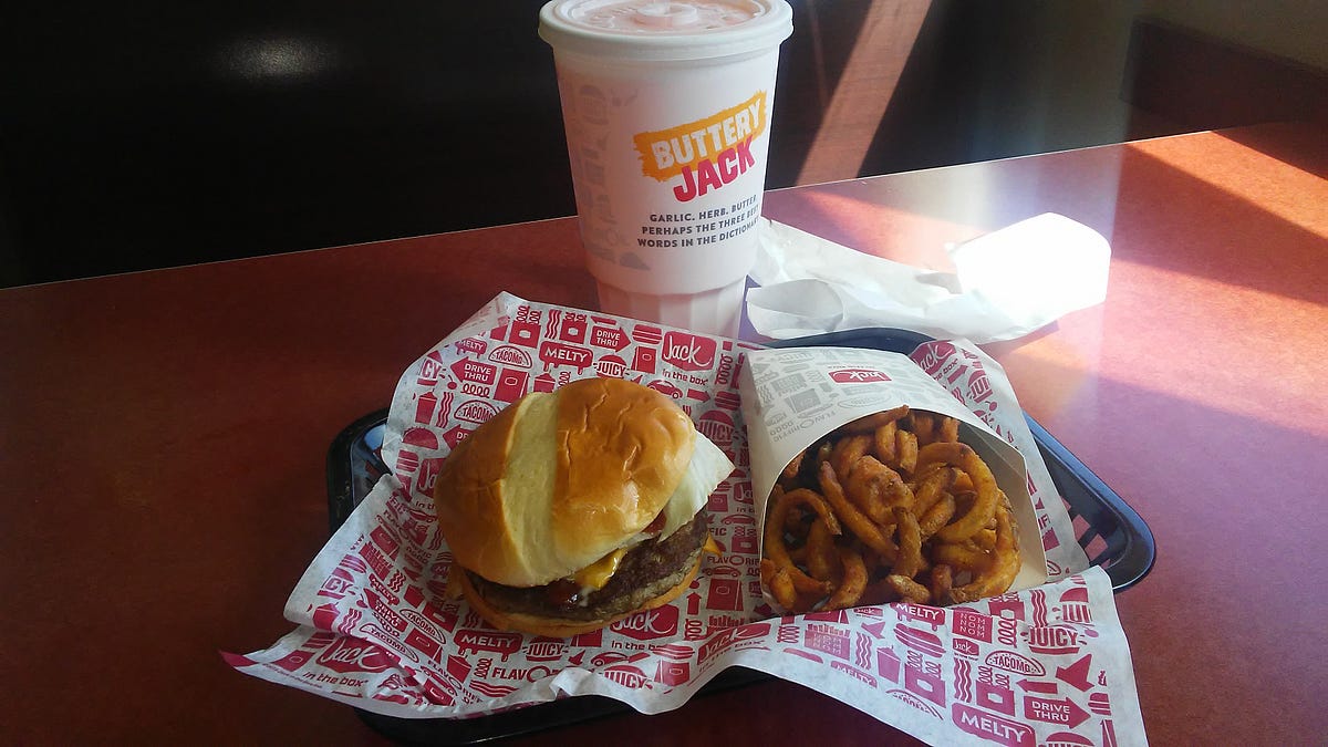 Eating From the Trash Can Jack In The Box’s Iconic Jumbo Jack by Fox