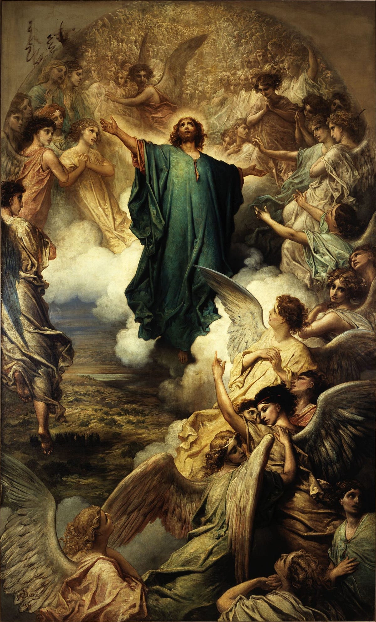 The Ascension of the Lord. We heard that Jesus was taken up to… by Fr