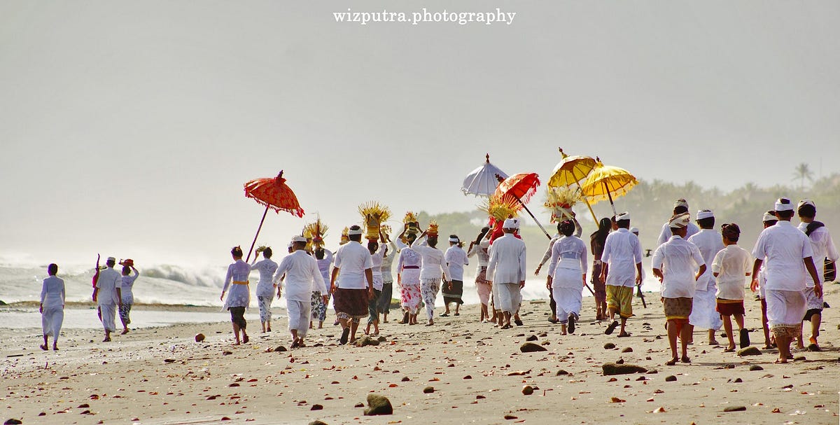 The meaning of the word "religion" is the effort and status of the Balinese