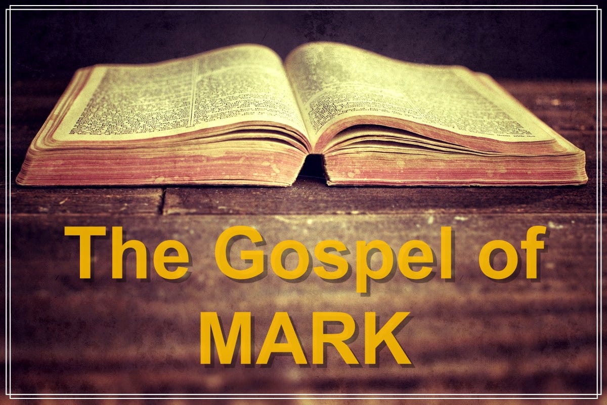 The Gospel of Mark. Mark 1126 by Matthew White The Gospel of Mark. Mark 1126 by Matthew White
