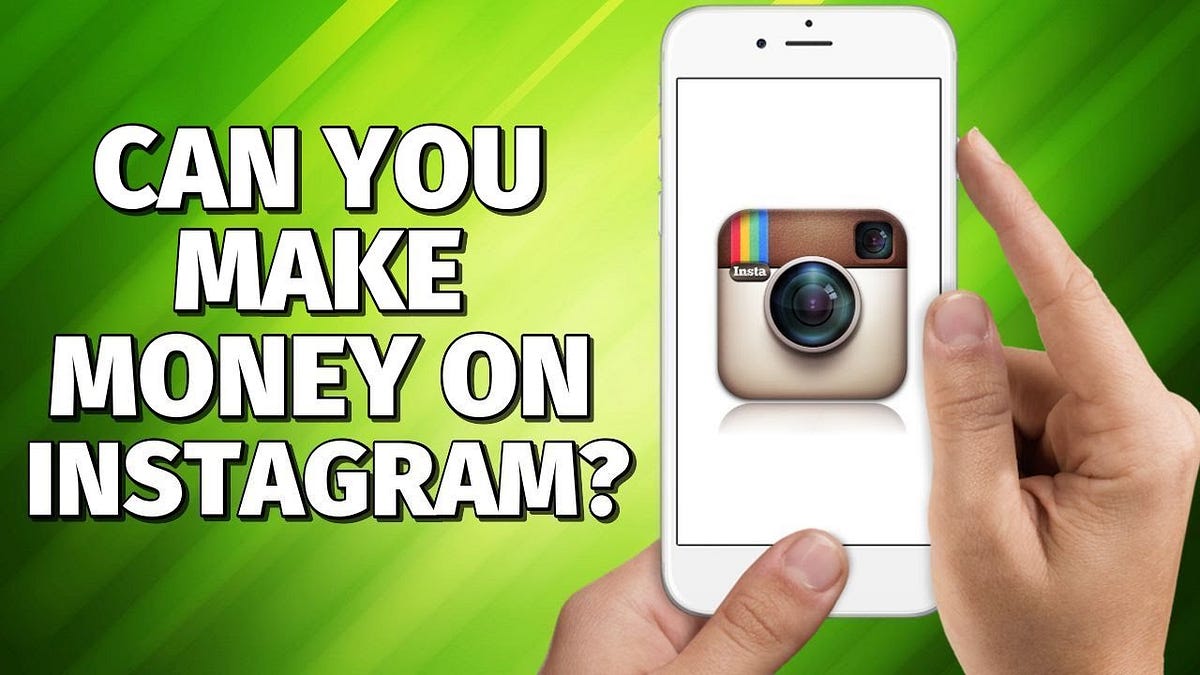 Easy Ways To Make Money Using Instagram With 10K Followers Or Less by
