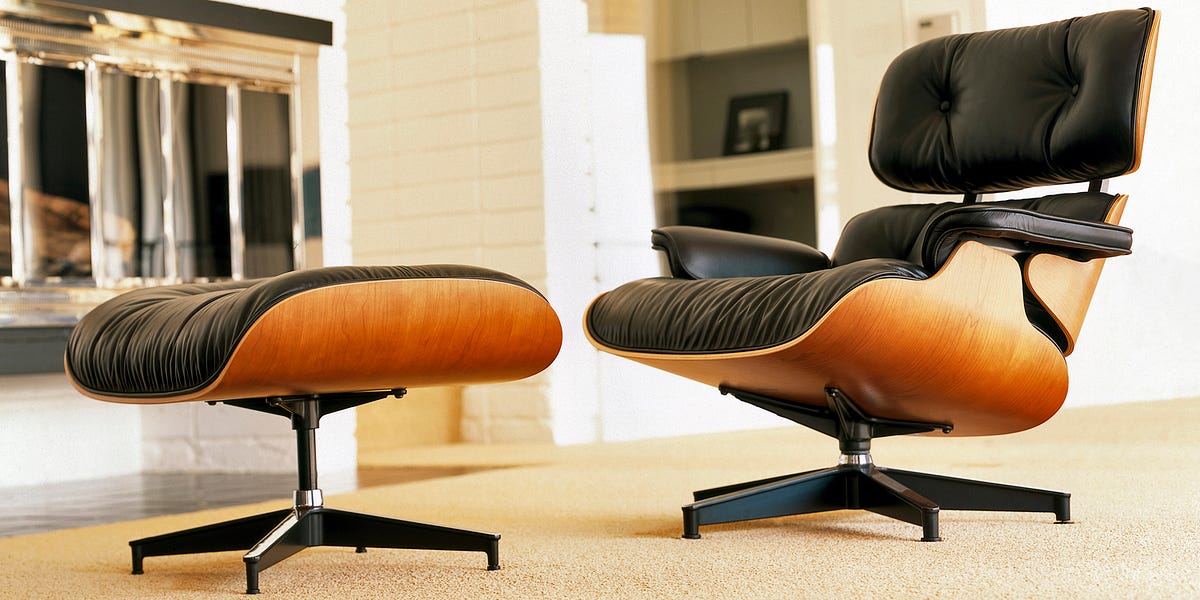 The History Of The Eames Lounge Chair ManhattanHomeDesign Medium The History Of The Eames Lounge Chair ManhattanHomeDesign Medium