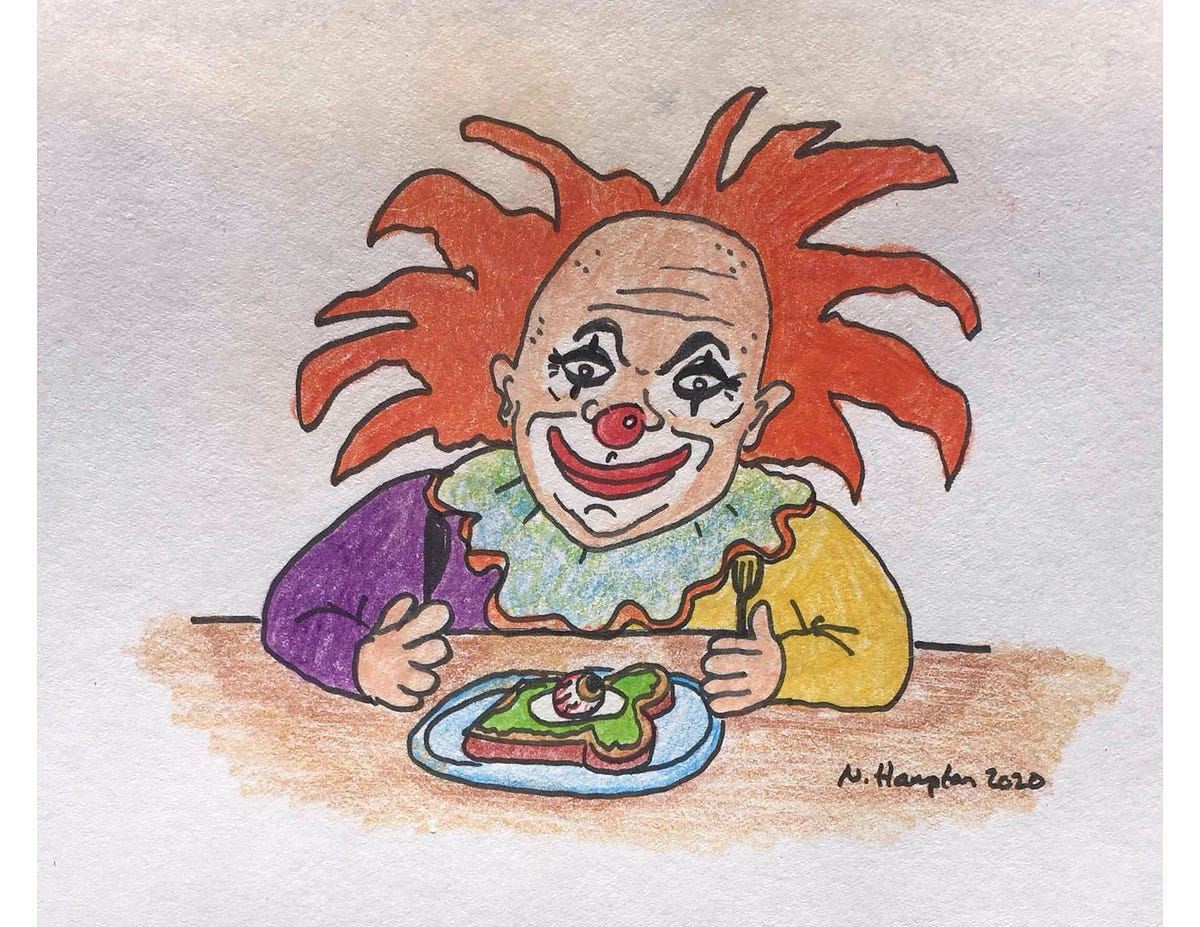 Pennywise The Clown What I Eat In A Day by Viggy Hampton, MPH