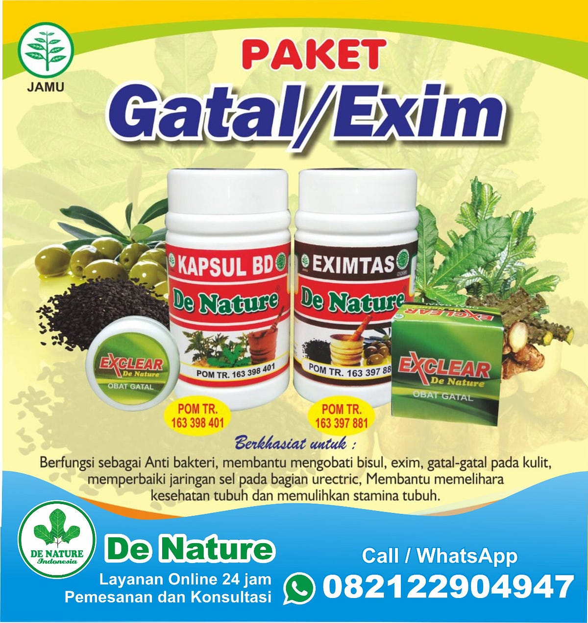 Alamat Distributor Jual Obat Gatal Alergi Eksim Menahun Kronis Di