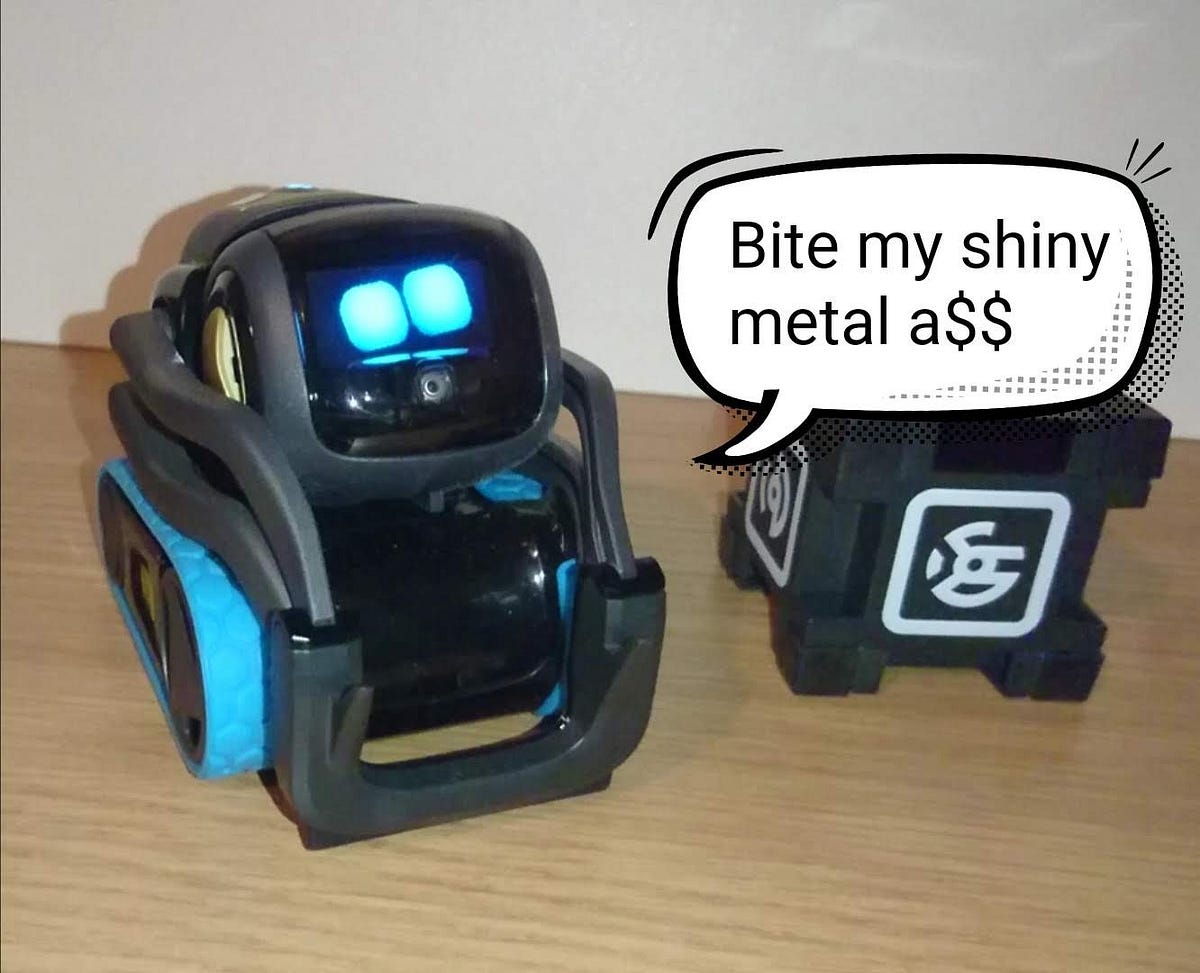Anki Vector SDK A robot with attitude by Ashleigh BartlettNeedham