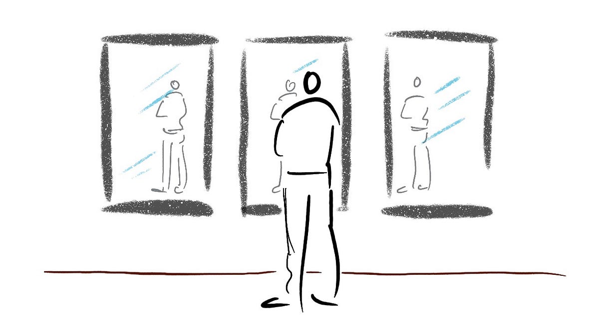 Look in the Mirror and Move Forward by Javier von Westphalen Nov