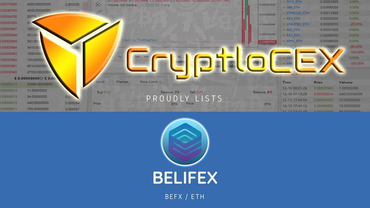 We are proud to announce a listing on cryptocurrency